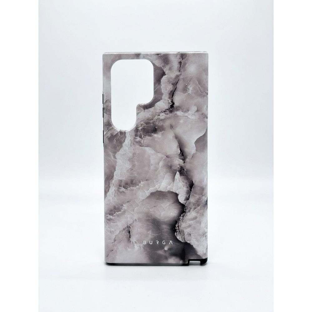 BURGA Samsung Galaxy S23 Ultra Case Lavender Marble Slim Designer Cover